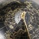 Boltze Decorative object Globe, Globe, with stand, H 31 cm, Paper, Iron powder coated, Polyresin mixed materials colour-mix 5