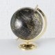 Boltze Decorative object Globe, Globe, with stand, H 31 cm, Paper, Iron powder coated, Polyresin mixed materials colour-mix 6