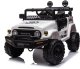 LeanToys Auto Na Akumulator Toyota FJ Biała 4x4 6