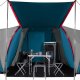 Namiot turystyczny Nils Extreme NC6031 NIEBIESKO- JASNO SZARY HIGHLAND NILS CAMP 16