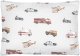 PULP BAMBOO Pościel z bawełny satynowej 100x135cm - POJAZDY 2