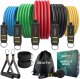 Revity Revity Gumy do ćwiczeń oporowe Workout Bands Pro 5 szt. 10-100 kg + Akcesoria 6 szt. 1