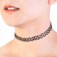 ITIMPORT CHOKER KLASYCZNY Czarny NASZYJNIK Gothic CH12 1