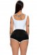 ITIMPORT SZORTY Damskie SPORTOWE Wygodne SPODENKI Czarne XL 3