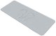 Kleine Wolke KLEINE WOLKE Foot Mata bezp. do wanny 36x72 szary 2