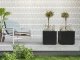 Lamela Kwietnik KARO 800x400x400 beton ECO recycled - jasny szary beton LA936-70 Lamela 10