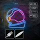 TelForceOne Neon PLEXI LED ASTRONAUTA multikolor FPNE22 Forever Light 4