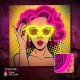 Forever Neon ART LED POWER WOMAN żółto fioletowy FLA02 Light 3