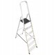 DRABEST Drabina aluminiowa, 6 stopni, wytrzymałość 150 kg I-1916 2
