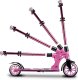 SixDegrees Six Degrees Aluminium Scooter 180/145 mm pink AU 588 1