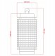Oxe LUMIO mosquito lamp 1 2W 230V 30m2 101901 8