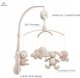 Clementoni Baby's only musical carousel animals 0+ Old pink/ Warm linen BO-815.023.061.50 1