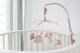 Clementoni Baby's only musical carousel animals 0+ Old pink/ Warm linen BO-815.023.061.50 3