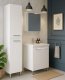 Stamar Zestaw łazienkowy szafka z umywalką 80x60 + bateria syfon korek click-clack Bonita 6