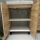 Stamar Zestaw łazienkowy szafka z umywalką 80x60 + bateria syfon korek click-clack Bonita 4