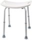 Home Life Taboret łazienkowy regulowany krzesło prysznicowe do wanny wysokość regulowana 37-52 cm 1