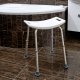 Home Life Taboret łazienkowy regulowany krzesło prysznicowe do wanny wysokość regulowana 37-52 cm 5