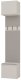 Goodhome Garderoba Wieszak HAGA 1W KASZMIR 1