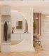 Goodhome Garderoba Wieszak HAGA 1W KASZMIR 6