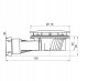 wirquin Wirquin odpływ brodzikowy Slim+ fi 90 mm, czarny mat 30724079 1