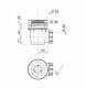 Syfon wirquin Wirquin syfon brodzikowy Tourbillon fi 50 mm czyszczony od góry z dwoma pełnymi grzybkami, chrom i czarny mat 30724776 8