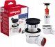 Syfon wirquin Wirquin syfon umywalkowy Nano quick-clack, czarny mat 30723978 2
