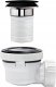 Syfon wirquin Wirquin syfon umywalkowy Nano quick-clack, czarny mat 30723978 4