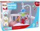 LeanToys Karuzela Do Łóżeczka Na Baterie Klips Uniwersalny Zawieszki Niebieska 5
