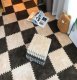 ITIMPORT Puzzle na podłogę PLUSZOWY Piankowe DYWAN MATA Ochronna DZIECI 30cm BIAŁA 5