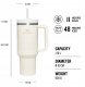 Stanley Steel Tumbler Quencher H2.O FlowState 1180ml Pomelo 10-11673-160 7