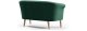 Sofello Sofa ESPERO styl skandynawski welur z guzikami monolith 37 2