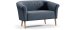 Sofello Sofa ESPERO styl skandynawski welur z guzikami monolith 77 1
