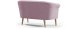 Sofello Sofa ESPERO styl skandynawski welur z guzikami manila 09 2