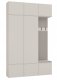 Goodhome Garderoba HAGA III 2Sz1W KASZMIR 2x Szafa + Wieszak 1