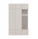Goodhome Garderoba HAGA III 2Sz1W KASZMIR 2x Szafa + Wieszak 8