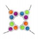 ITIMPORT Gniotek KULKI KOLOROWE SQUISHY Bubble BRELOK 405 5