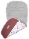 Humbi Wkładka do wózka spacerowego 37x78 cm dwustronna, mata do wózka spacerowego, zwierzątka UNIWERSALNY 6