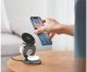 Ładowarka Prestigio Twist 3-in-1, wireless Qi2 charging station for iPhone (15W), AppleWatch (2.5W) & AirPods (5W), Qi2 certified, magnetic charging pads with stand function, foldable, power adapter 30W, USB-C charging cable 1 m, space gray 2