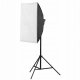 Lampa studyjna Freepower Lampa LED FreePower LED-45D z softboksem 50x70cm 10
