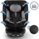 Fotelik samochodowy MoMi FOTELIK SAMOCHODOWY GOCAR od 40 do 135 cm BLACK GREY 5906601700699 11