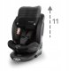 Fotelik samochodowy MoMi FOTELIK SAMOCHODOWY GOCAR od 40 do 135 cm BLACK GREY 5906601700699 5