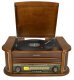Gramofon Soundmaster GRAMOFON SOUNDMASTER NR560 CD/MP3 KASETA USB BT FM, NAGRYWANIE USB, 2x5W 3