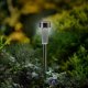 Kaemingk Lampka solarna ogrodowa 28cm LED zimne białe światło 3
