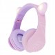 Słuchawki PowerLocus BT Headphones P2 Kids Cat Ears Purple/P 1
