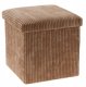 Storage Solutions Pufa ze schowkiem sztruksowa TOBO, 38 x 38 x 38 cm 1