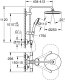 Grohe Grohe Vitalio Start 250 - Brusesystem 8,5l flex 5