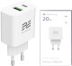 Ładowarka Kaku Nowa ładowarka sieciowa Encore Energy PD 3.0 Quick Charge 4.0 USB-A USB-C 20W adapter MD-2083R 1