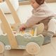 Ecotoys Viga Drewniany Wózek Na Klocki Pchacz 7