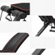 NEO SPORT ławka do ćwiczeń skośna z ekspanderem X-sport 6