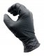 AVO+ Disposable nitrile gloves with rough palm GRIPAZZ, black, size 2XL (50pcs.) 8